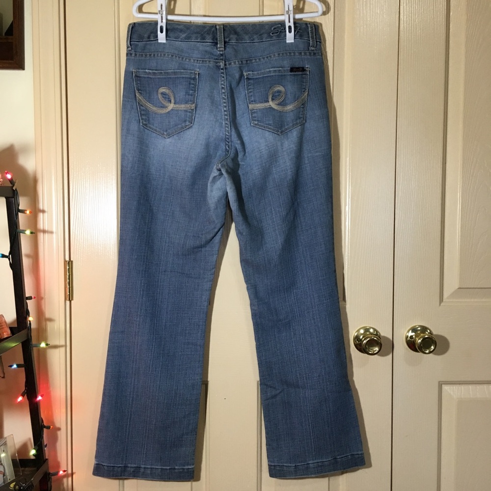 Seven7 Bootcut Blue Jeans Size 10